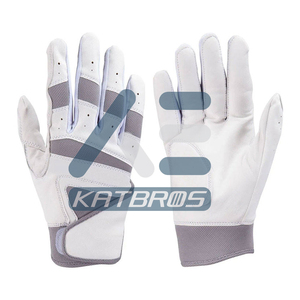 Ultra <b>Grip</b> Cabretta Leather Batting Gloves Crafted For Maximum Traction Smooth Flexibility And Superior Ball <b>Control</b> For Players - Product Image 3