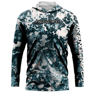 Custom Quick Dry Printed Running Warm-Up Performance Long Sleeve <b>Fishing</b> <b>Hoodie</b> Camping Hunting Baselayer Sublimated jersey 2026 - Product Image 1