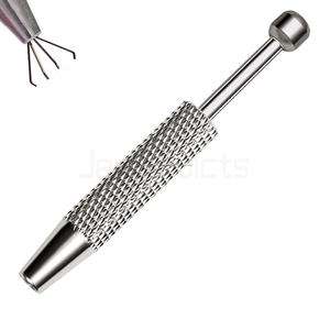 WORLD PRECISION SURGICAL WPS-PBG-01 Manual ISO13485 Certified Stainless Steel Septum Piercing Forceps Piercing Ball <b>Grabber</b> <b>Tool</b> - Product Image 2
