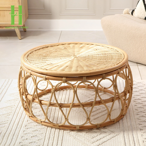 Wholesale New Natural Living Room Modern Eco-Friendly Rattan Coffee <b>Table</b> Made in Vietnam - Product Image 5