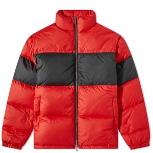 YSJY venta al por mayor personalizado Colorblock bata de gran tamaño Vintage Puffer Halter bordado suelto camuflaje impermeable a prueba de viento - Product Image 1