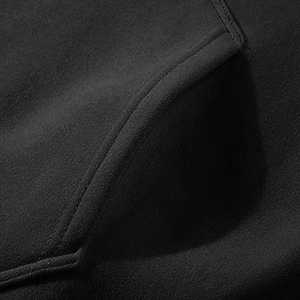 2 pièces, survêtement sport pour homme et femme, taille plus, uni, manches longues, sweat-shirt à capuche, pantalon de survêtement, 100% coton, hiver - Product Image 3