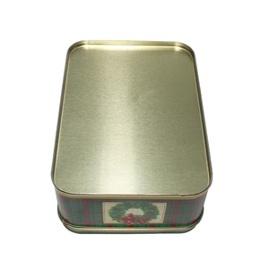 Sleek Irregular Tinplate Storage <b>Tins</b> with Lids Reusable Holiday Gift & Craft Packaging for <b>Chocolates</b> Tea & Baked Treats - Product Image 3