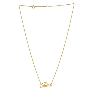 Joyería fina chapada en oro plata esterlina 925 collar liso boda compromiso cumpleaños regalo joyería - Product Image 6