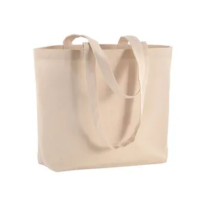 Borse Shopper Personalizzate in Cotone con Manici Lunghi per Promozione di Gadget Personalizzati - Product Image 1