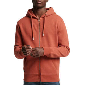 Men's Thickened Fleece Hooded <b>Cardigan</b> Sweater Warm Trendy Winter Outerwear Polyester Fiber <b>Long</b> Sleeve Zipper Closure Casual - Product Image 1