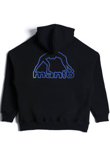 Sweat à capuche unisexe en molleton épais 100 % coton double épaisseur, écologique, respirant, coupe ample, délavé à l'acide, pour l'hiver 2026 - Product Image 2