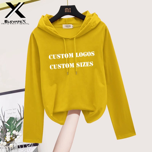 Pull à Capuche Homme en Molleton 100% Coton, Coupe Oversize, Écologique, avec Logo Imprimé Haute Texture et Brodé, Teint Uni, Vente en Gros - Product Image 3