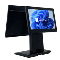Système de point de vente 15,6 pouces 11,6 pouces Ordinateur de restaurant Écran tactile Windows Supermarché Caisse enregistreuse intelligente Machine de point de vente