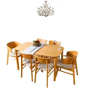 Luxury Antique Wooden Table And Chair Set For Restaurant Vietnamese Manufacturer Dining Tables And Chairs Set Solid Wood