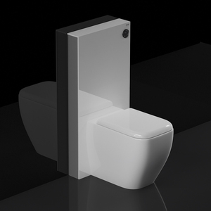 Rakmonolite Module de WC monté au sol Fourniture de bain essentielle - Product Image 1