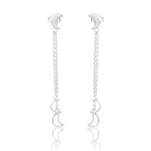 Pendientes Svadisthana Chakra, joyería de plata chapada en oro de 18 quilates, venta al por mayor, pendientes de plata de ley 925 para mujer, regalo para ella - Product Image 4