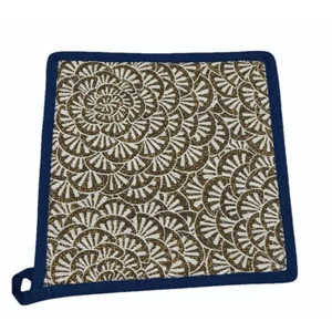 KVR Haute Qualité 100% Coton Pot Titulaire Motif À Carreaux Personnalisé Cuisine Vaisselle Usine Prix De Gros Fabriqué Delhi - Product Image 1