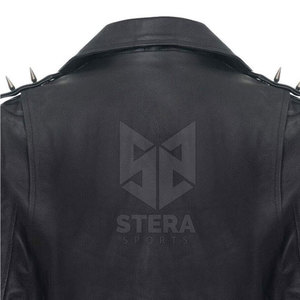 Chaqueta de Cuero para Hombre, Cálida y Transpirable para Invierno, con Cuello Alto, de Piel de Vaca, Impermeable, Ecológica, para Uso Casual, a Precio Razonable - Product Image 6