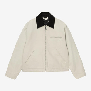 Vestes pour hommes Nouvelle veste de travail d'extérieur en couleur unie sur mesure pour hommes Automne et hiver Veste décontractée ample à la mode - Product Image 1