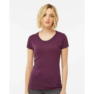 Hanes Womens 4,5 oz. 100% Ringspun Cotton Nano Crew Scoop Neck T Shirt Camisetas transpirables que absorben la humedad - Product Image 2