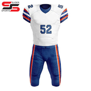 La última camiseta de fútbol universitario americano, uniforme de fútbol americano de estilo único, camiseta de fútbol americano de sarga de aparejos de talla grande - Product Image 1