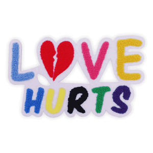 Parches bordados de chenilla personalizados de diseñador, venta al por mayor, letras bordadas de hierro, ropa, sombreros, tela, Material principal, uso de camisas - Product Image 1