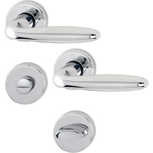 Juego de Rosetas Verona M151/42KV/42KVS F49-R de Latón Redondas SK/OL DIN Izquierda/Derecha D/D HOPPE para Estantes de Exhibición - Product Image 1