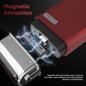 Mini rasoir électrique portable pour hommes, étanche IPX7, rasoir rotatif avec lames dentelées et à grille, lavable pour usage corporel - Product Image 4
