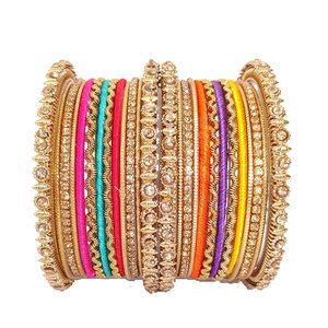 <b>Indian</b> Bridal <b>Bangle</b> Ethnic Floral Acrylic Punjabi Churiya <b>Bangle</b> <b>Indian</b> Manufacturer Jewelry Multi Colour <b>Bangle</b> Bracelet 2025 - Product Image 1