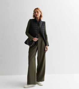 Vente en gros personnalisé noir longue veste matelassée légère respirante nouvelle mode tendance 2025 dernière conception veste bouffante - Product Image 4