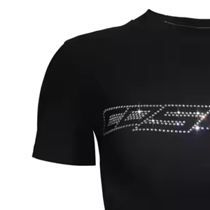 Camisetas casuales recortadas para mujer Moda diaria en colores lisos para uso diario - Product Image 6