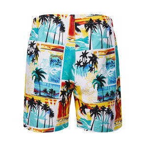 Vente en gros de maillots de bain shorts de plage personnalisés sublimation shorts de plage décontractés pour hommes pour l'été - Product Image 1