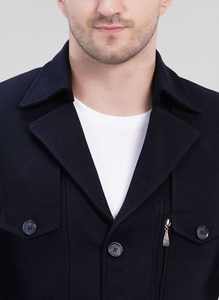 Best Selling <b>Navy</b> <b>Blue</b> Mens <b>Blazer</b> And Coat Slim Fit Stylish Design For Business Corporate And Special Events - Product Image 4