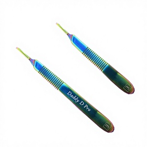 DADDY D PRO Surgical Blade Knife <b>Holder</b> Rainbow Colors Scalped Handle Reusable 3-Operational Blade for Surgical Instruments - Product Image 1