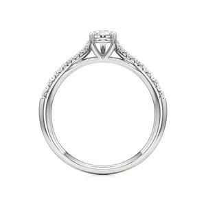 แหวนหมั้น Ethereal Vow - แหวนเพชรสำหรับผู้หญิง - Product Image 4