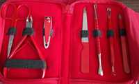 Juego de manicura profesional cortaúñas pedicura Kit de manicura Kit de herramientas de cortaúñas de acero inoxidable sostenible