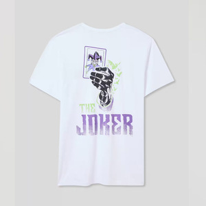 เสื้อยืดผ้าคอตตอนพิมพ์โลโก้ได้ตามต้องการเสื้อยืดลำลองสำหรับทั้งชายและหญิง - Product Image 6