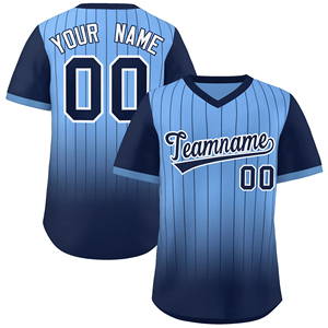 Maillots de baseball pour jeunes Premium Design unique Broderie Tissu extensible évacuant l'humidité pour les joueurs - Product Image 1