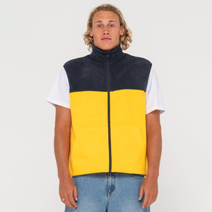 Chaleco informal de lana Polar para hombre 2025, ropa exterior de invierno cálida transpirable de alta calidad, cierre de cremallera, decoración de logotipo, todos los tamaños OEM - Product Image 1