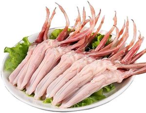 ลิ้นเป็ดแช่แข็งรมควันฮาลาลได้รับการรับรองลวดลายสัตว์ปีก - Product Image 1