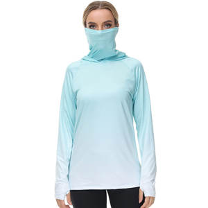 Mode coupe régulière conception personnalisée femmes col haut visage couverture sweats et sweats à capuche pour femmes Style à la mode femmes sweats à capuche - Product Image 3