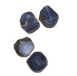 Ensemble de 4 sous-verres en résine au design fait main avec des matériaux et une qualité extra premium à très bas prix - Product Image 1