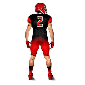 Nuevo diseño personalizado conjunto de uniforme de fútbol traje deportivo hombres sublimación transpirable uniforme de fútbol americano - Product Image 5