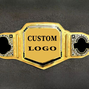 Personnalisé 2MM D'épaisseur En Cuir Véritable Poids Lourd Doux Durable pour Champion Legacy Award Ceinture pour Wrestling Front pour Tournois - Product Image 1