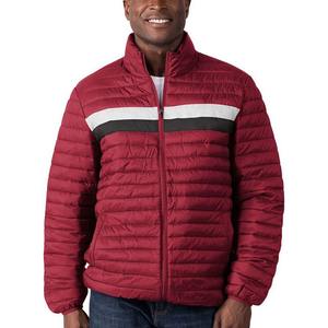Veste matelassée grande taille pour homme, collection Hiver 2026, à manches longues, style urbain, avec col montant, en duvet – Offre Spéciale - Product Image 1