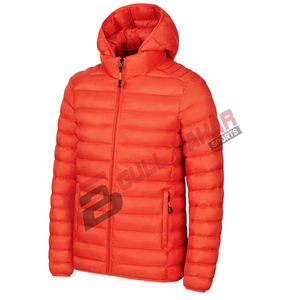 Chaqueta Acolchada con Capucha, Ligera e Impermeable, con Cuello Alto y Logotipo Personalizado 2026, para Hombre, de Alta Calidad, Impresión OEM, Venta al Por Mayor, Estilo Urbano - Product Image 4
