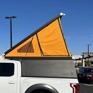 Cubierta de Caja Retráctil para Ford F-150 Raptor 2019, 5.5 pies, Eléctrica, Manual, Plegable, Enrollable, con Bloqueo, Impermeable, de Aleación de Aluminio - Product Image 1