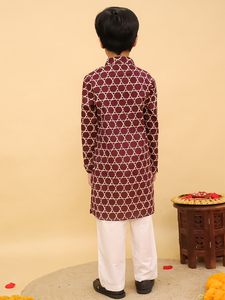 Último diseño puro algodón niños Kurta Payjama para la boda desgaste indio Casual niños vestido al por mayor precio - Product Image 5