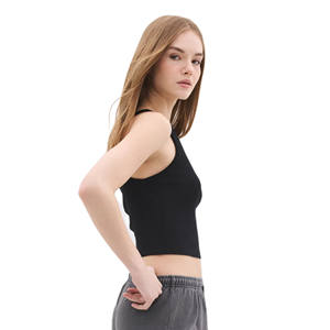 Pantalon en toile décontracté élégant pour femme, taille haute, respirant, taille XL, pantalon de bureau confortable, style mi-taille, froissé - Product Image 2