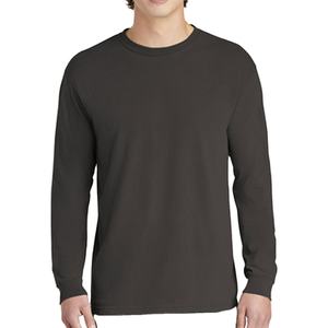 Camiseta de Manga Larga para Hombre, Cuello Redondo, Forro Polar, Estampada, de Alta Calidad, Invierno 2023 - Product Image 1