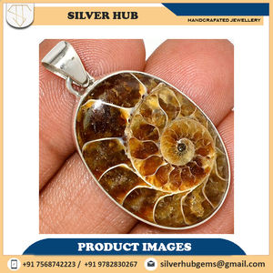 Colgante de amonita de Plata de Ley 925, joyería al mejor precio - Product Image 6