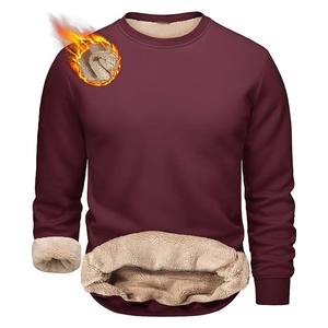 Men's Pullover Hoodie Thick Sherpa Lined Kangaroo Pocket Winter Windproof <b>Warm</b> <b>Fleece</b> Hoodie Athletic Sweatshirts - Product Image 1