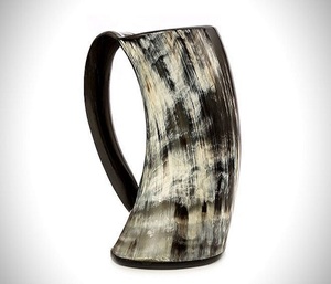 Taza de cuerno vikingo para beber de alta calidad, nuevo diseño, estilo Animal náutico, artesanías naturales pulidas para fiestas de Bar, Exportación - Product Image 3