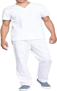 Uniforme de Enfermería Personalizado para Hombre y Mujer, Uniforme de Enfermería de Color Blanco - Product Image 4